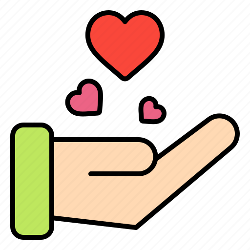 Care, hands, love, heart, romance, valentines, day icon - Download on Iconfinder