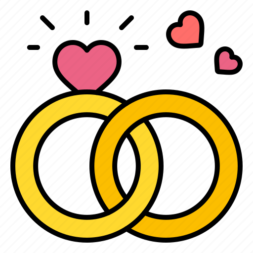 Ring, wedding, heart, romance, valentines, day, valentine icon - Download on Iconfinder