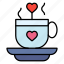 tea, cup, heart, romance, valentines, day, valentine 