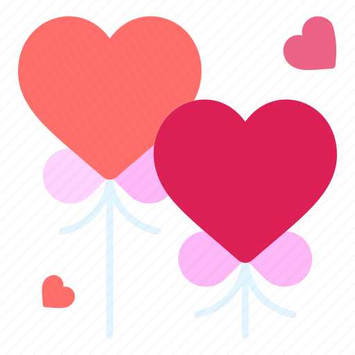 Balloons, heart, romance, valentines, day icon - Download on Iconfinder