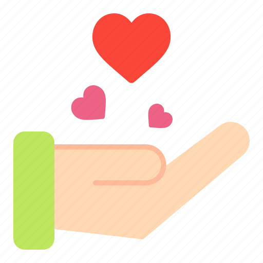 Care, hands, love, heart, romance, valentines, day icon - Download on Iconfinder