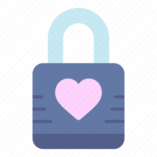 Padlock, love, heart, romance, valentines, day, valentine icon - Download on Iconfinder