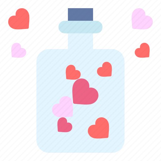 Love, bottle, heart, romance, valentines, day, valentine icon - Download on Iconfinder