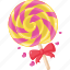 valentine, sticker, lollipop, candy, sweet, romance 