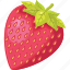 valentine, sticker, strawberry, fruit, healthy, romance 