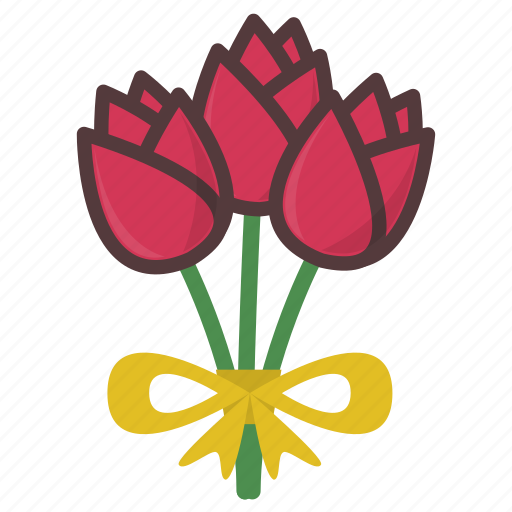 Bouquet, flowers, roses, valentine icon - Download on Iconfinder