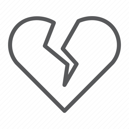 Broke, broken, health, heart, heartbreak, love, relationship icon - Download on Iconfinder