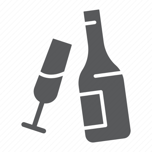Alcohol, bottle, champagne, drink, glass, love icon - Download on Iconfinder