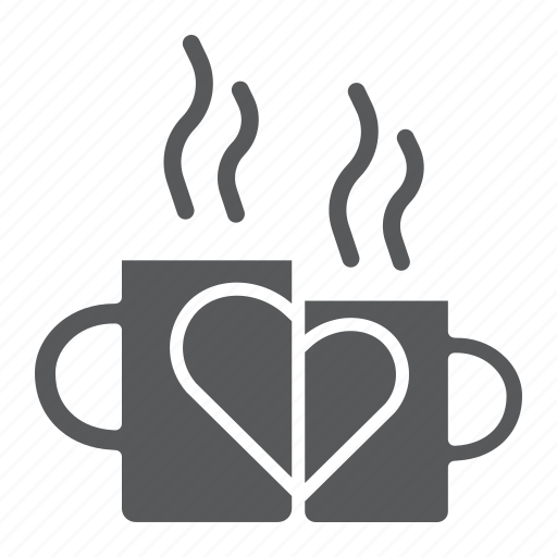 Coffee, cup, drink, heart, love, mug, mugs icon - Download on Iconfinder