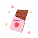 valentine, chocolate, heart, gift, romance, love, like