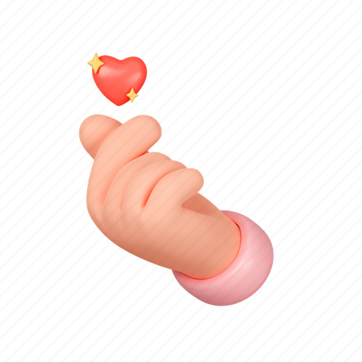 Valentine, heart, love, hand, gesture, finger, touch icon - Download on Iconfinder