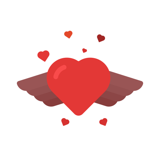 Angel, heart, love, share, valentine, valentine's day, wings icon - Download on Iconfinder