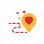 couple, girl, heart, location, love, valentine, valentine&#x27;s day 