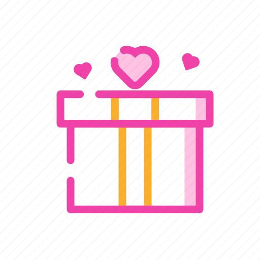 Box, couple, relationship, romantic, valentine's gift icon - Download on Iconfinder