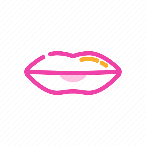 Lip sexy, pink, red lip, valentine, woman icon - Download on Iconfinder