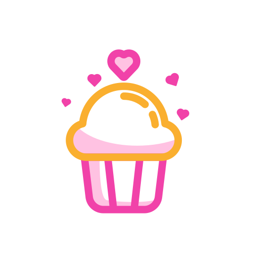 Cupcake, food, gift, romantic, sweet, valentine's cake icon - Download on Iconfinder