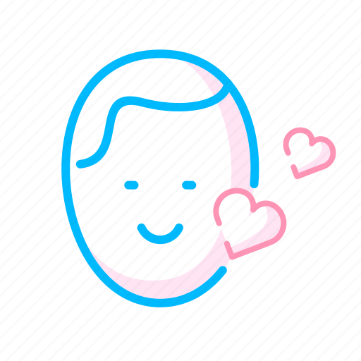 Emoticon, fall in love, kiss, love, relationship, romantic, valentine's icon - Download on Iconfinder
