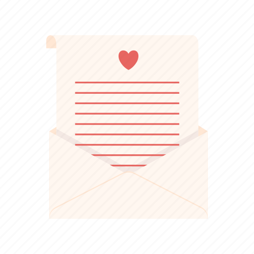 Letter, love, romance, romantic, valentine icon - Download on Iconfinder