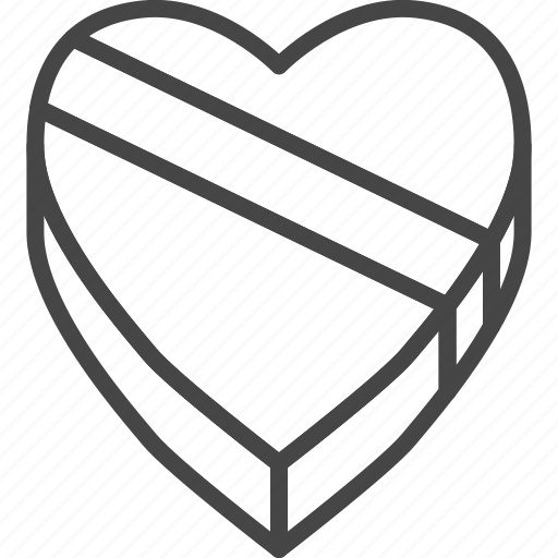 Day, heart, holidays, line, love, outline, valentines icon - Download on Iconfinder