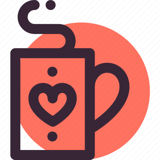 Coffee, heart, hot, love, relationship, tea, valentine's day icon - Download on Iconfinder