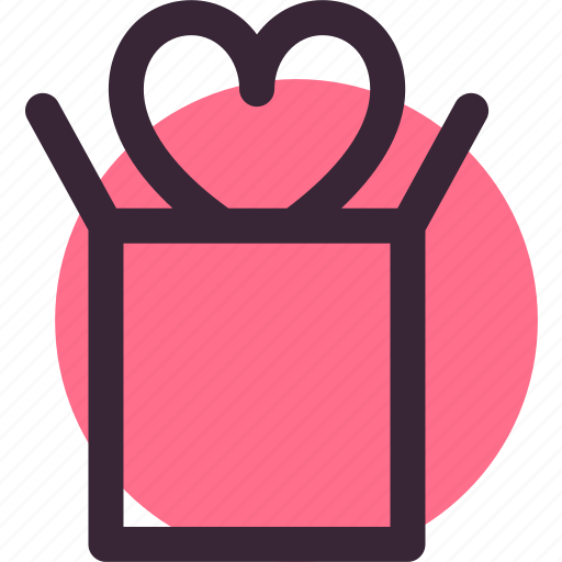 Gift, heart, love, package, relationship, wedding icon - Download on Iconfinder