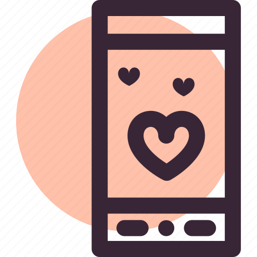 Date, love, mobile, relationship, sms, valentine's day icon - Download on Iconfinder