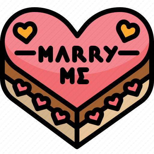 Cake, dating, marry, proposal, romantic, valentine, wedding icon - Download on Iconfinder