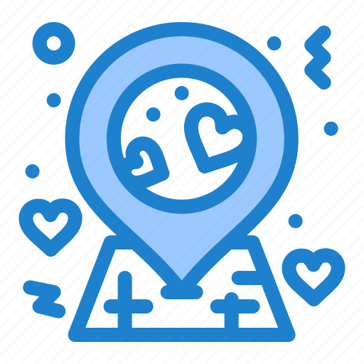 Location, love, pin icon - Download on Iconfinder
