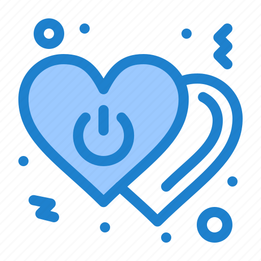 Heart, love, off, power, switch icon - Download on Iconfinder