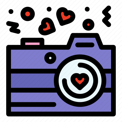 Camera, love, photography, valentine icon - Download on Iconfinder