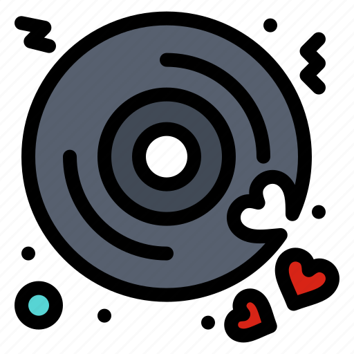 Disk, heart, love, wedding icon - Download on Iconfinder