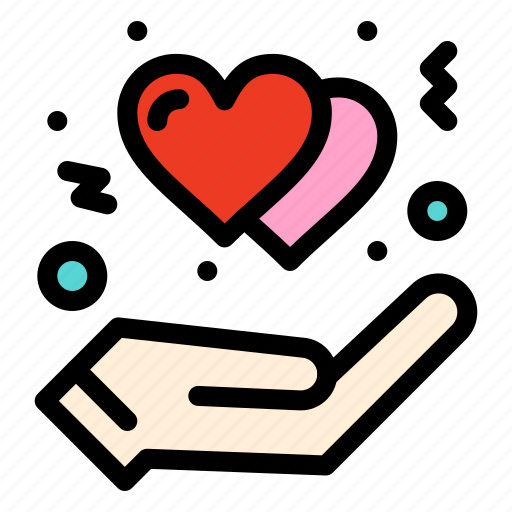 Gesture, hand, heart, protect icon - Download on Iconfinder