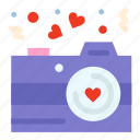 camera, love, photography, valentine