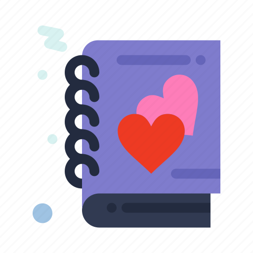 Book, love, notebook, story icon - Download on Iconfinder