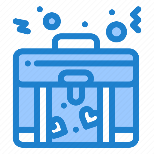 Bag, briefcase, love icon - Download on Iconfinder