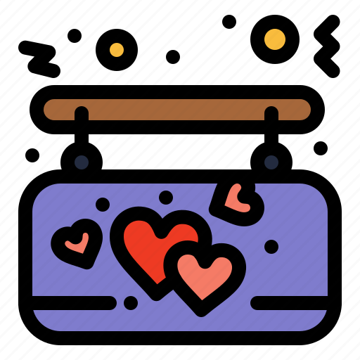 Affection, board, hanging, love icon - Download on Iconfinder