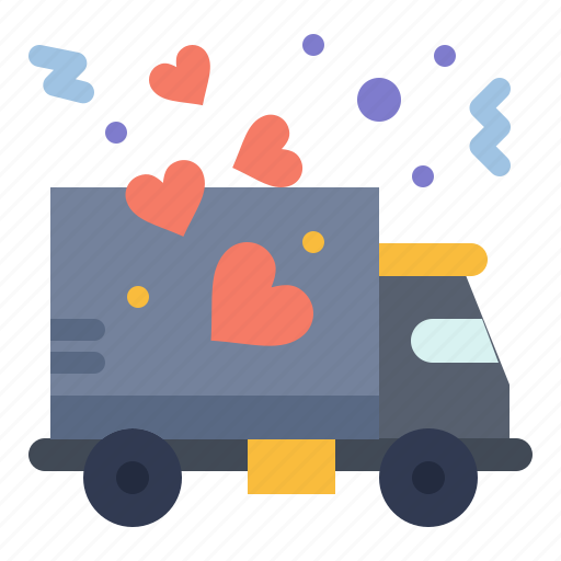Delivery, love, party, transport icon - Download on Iconfinder
