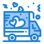 delivery, love, shipping, truck 