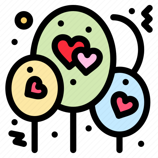 Balloon, heart, love icon - Download on Iconfinder