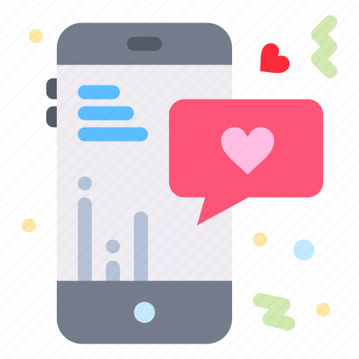 Chat, love, mobile, text icon - Download on Iconfinder