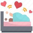 bed, couple, dating, hotel, love, sex, valentine