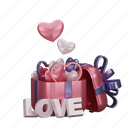 gift box, party, celebration, valentine, love