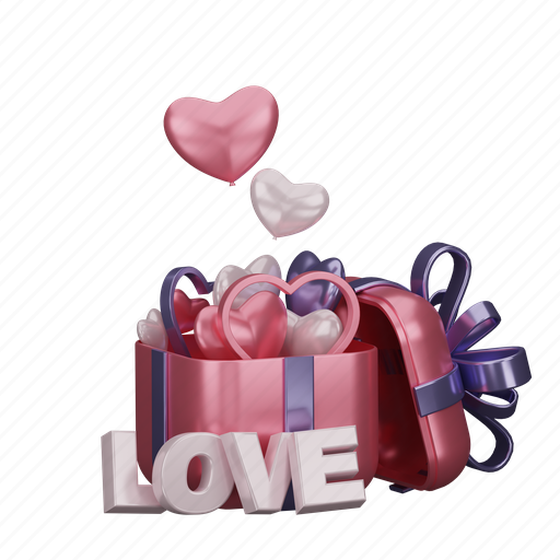 Gift box, party, celebration, valentine, love icon - Download on Iconfinder