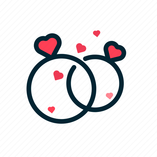 Couple, heart, love, married, ring, valentine icon - Download on Iconfinder