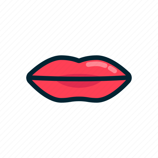 Heart, lip, lipstick, love, red, sexy, valentine icon - Download on Iconfinder