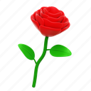 rose, flower, romance, valentines 