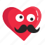 valentine, heart, uncle, love, emoji, funny, valentines 