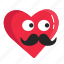 valentine, heart, uncle, love, emoji, funny, valentines 