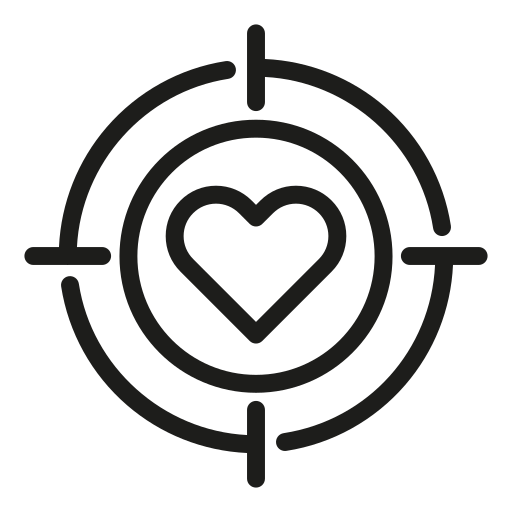Target, lovers, romance, aim, in love, valentines day icon - Free download