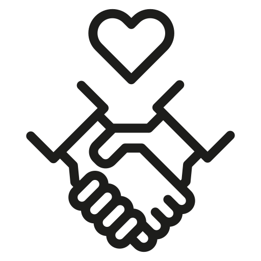 Holding hands, valentines day, heart, love, give love icon - Free download